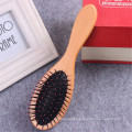 Cepillo de pelo de madera de la etiqueta privada profesional barata del cepillo de pelo de la marca de fábrica de FQ